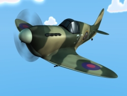 Cartoon Spitfire