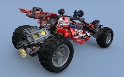 Lego Buggy Engine Close Up