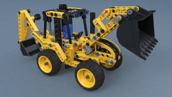 Lego 42004 Backhoe