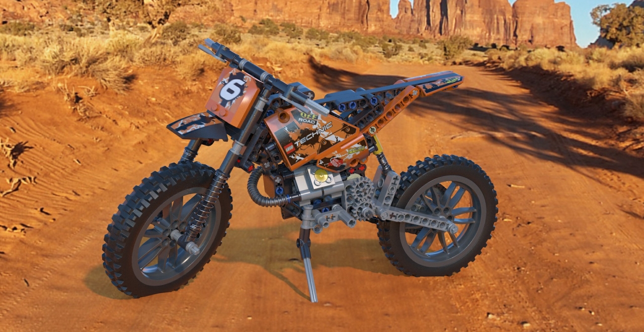 LEGO TECHNIC - 42007 - Moto Cross