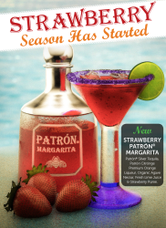 Patron Margarita Point of Sale