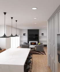 Kitchen showcase with VRay C4D