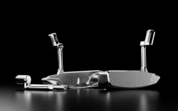 More Golf Render Putter - Wide View B&W