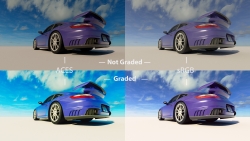 sRGB & ACES Comparison - Color Grading