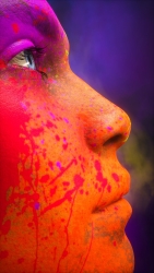 Holi Festival_face detail 6