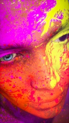 Holi Festival_face detail 4