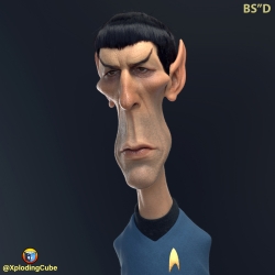 Mr. Spock Caricature