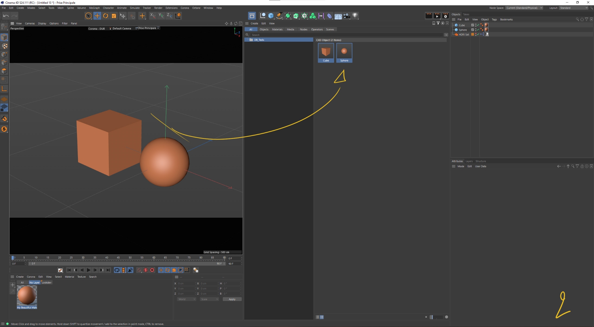 Asset Browser - Materials Links - Cinema 4D - CORE 4D Community
