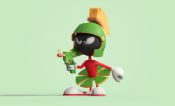 marvin the Martian fan art